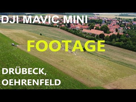 Drohnenflug Oehrenfeld Rohrteich Drübeck  | DRONE FOOTAGE ~CLOUDY DAY~ DJI MAVIC MINI 2,7K