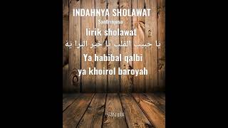 Download lagu LIRIK SHOLAWAT YA HABIBAL QOLBI (يَا حَبِيْبَ الْقَلْبِ )  'santri njoso'  (Lirik Arab dan latin) mp3
