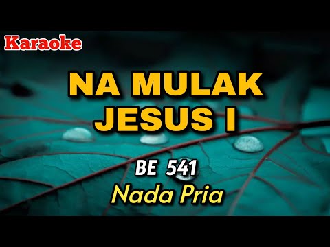 Namulak Jesus i | BE 541 || karaoke lagu rohani || Nada Pria