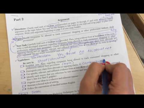 ELA CC Regents - Part 2 Directions Explanation (ENGLISH version)