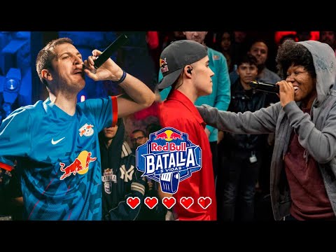 ¡Las MEJORES RIMAS de TODAS LAS EDICIONES de RED BULL 5 VIDAS!