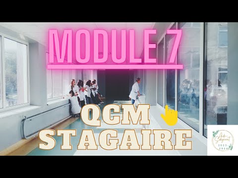 QCM STAGIAIRE AIDE SOIGNANT(E) #qcm_aide_soignante #module7