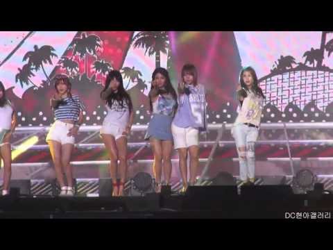 FANCAM 130810 4MINUTE What's your name & Is it Poppin  Remix @ sokcho
