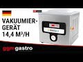 Commercial Chamber Vacuum Sealer - 14,4m³/h - 370 watts