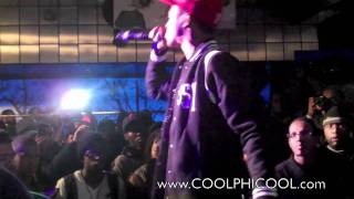 Diggy Simmons Performs Live &quot; I AM HE FREESTYLE &quot; via Sneaker Pimps NYC 2010 (Best Quality)