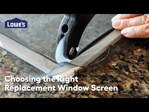 Lowes Window Screen Kit