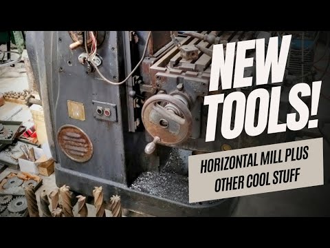 New Machine!! Horizontal Mill and Tooling