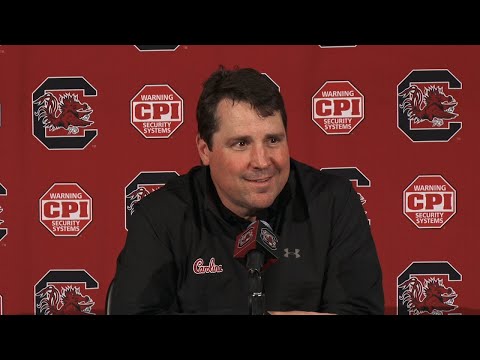POSTGAME: Will Muschamp on the Garnet & Black Spring Game — 4/6/19