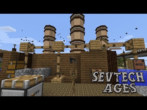 Mechanical Power at Last : SevTech Ages Lp Ep #8 Minecraft 1.12