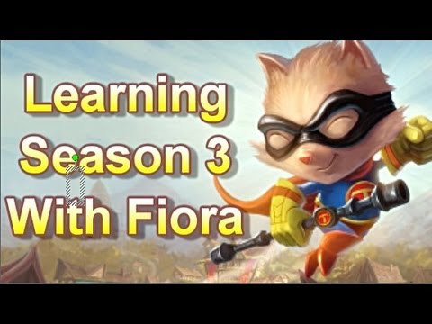 Teemo's adventure : Learning Season 3 with Fiora