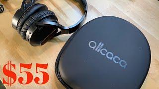 ALLCACA Wireless Headphones With Active Noise Cancelling! DISCOUNT CODE!