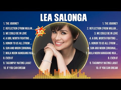 Lea Salonga Greatest Hits Playlist Full Album ~ Top 10 OPM Songs Collection Of All Time