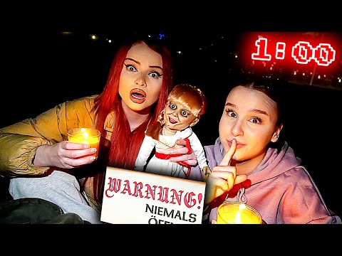 1 UHR NACHTS : aus dem HAUS SCHLEICHEN ! 🤫🏡 (mit Annabelle) - Celina
