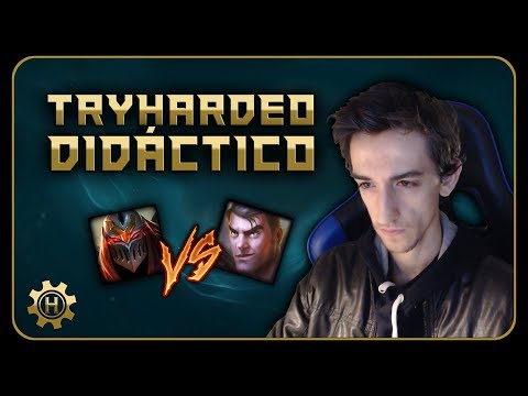 FULL TRYHARD DIDÁCTICA - Jayce vs Zed Mid