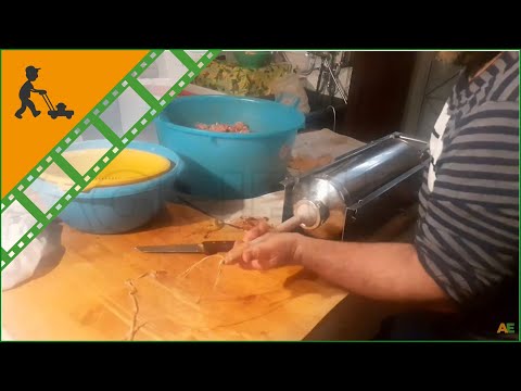 Vidéo de démo du Poussoir manuel à saucisse de table en INOX Palumbo Pavi