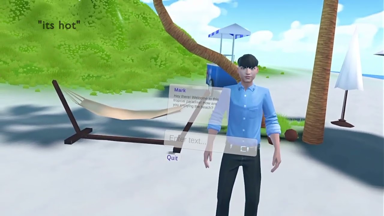 VR ChatGPT Integration Demo