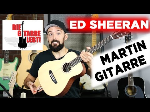 Der 2. Preis bei unserem Wettbewerb: Die ED SHEERAN Martin Akustik Gitarre - Die Gitarre lebt!