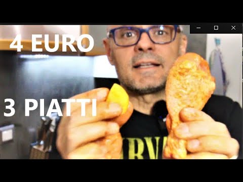 SALVA CENA con  4 EURO POLLO alla  DIAVOLA  3 porzioni di Pollo al forno con o senza paprika
