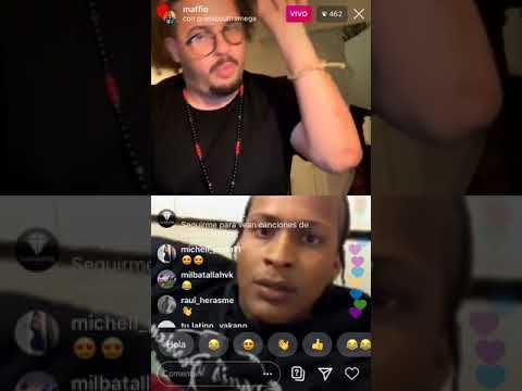 QUÍMICO ULTRA MEGA Y MAFFIO HABLAN DE SU CANCION EN UN LIVE