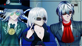 【Fate/MMD】Super Bass【銀髪アヴェンジャートリオ】
