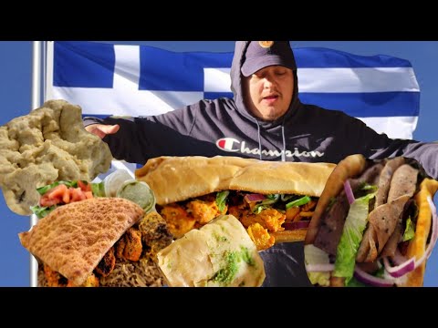First Time Trying Greek Food