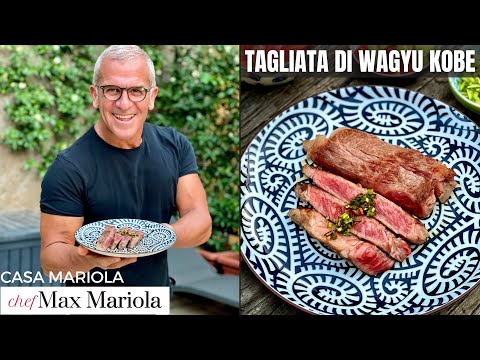 TAGLIATA DI WAGYU ALLA GRIGLIA (Carne di Kobe GIAPPONESE alla griglia) - Max Mariola