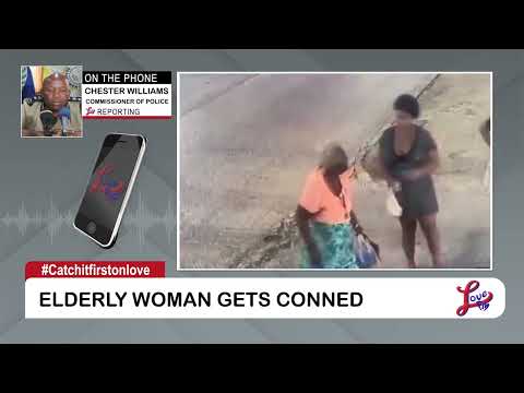 Elderly woman conned out of her cell phone PT 2