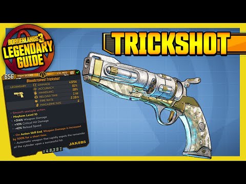 Borderlands 3 | TRICKSHOT | ARMS RACE | Legendary Item Guide