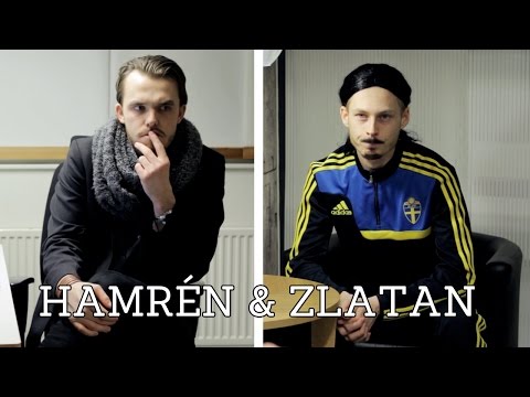 Gurra & Micke imiterar Hamrén & Zlatan