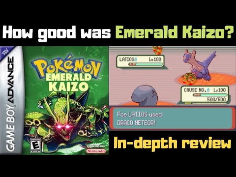 HaRdEsT rOm HaCk?! How good was Pokemon Emerald Kaizo? Overrated or good? An in depth ROM review
