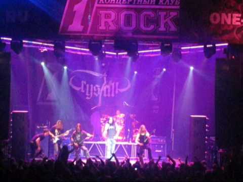 Crystalic - Born to Die (Live in 1Rock, Moscow, Russia 11.12.2009)