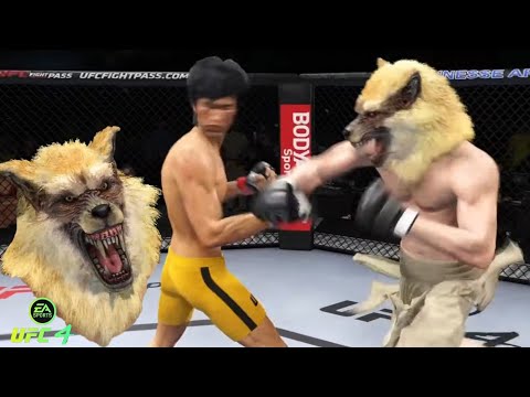 Bruce Lee vs Werewolf | UFC 4 Super Play