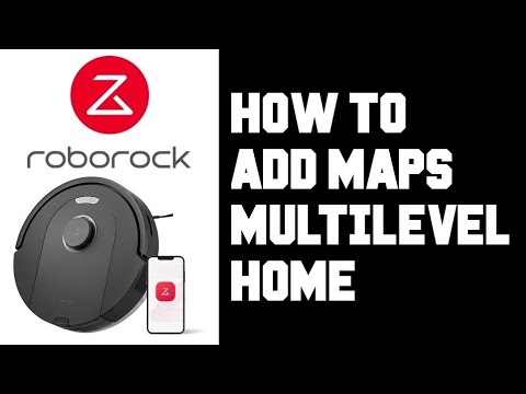 How To Start New Map For Multilevel Home Roborock Robot Vacuum - Add Maps in Roborock App