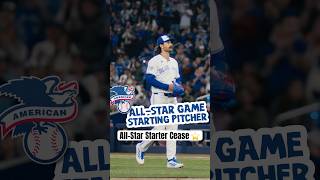 Dylan Cease is your AL Starting Pitcher at the 2026 MLB All-Star Game ⭐️ #MLB #BlueJays #Toronto