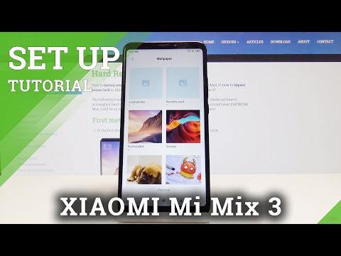 How to Change Wallpaper in Xiaomi Mi Max 3 - Set Up Settings