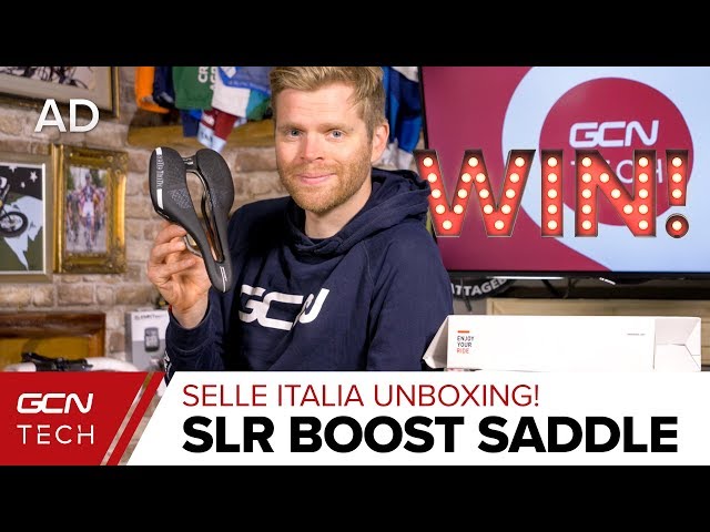 Selle Italia SLR Boost Road Bike Saddles | GCN Tech Unboxing | GCN
