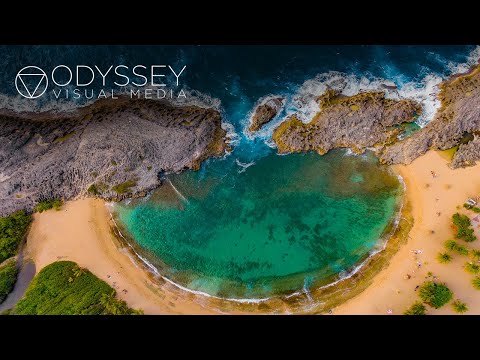 Mar Chiquita Beach, Puerto Rico Travel Drone Adventure