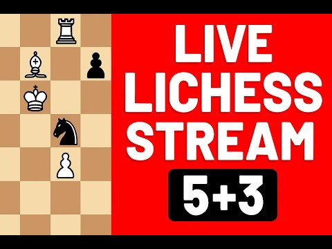 LIVE Lichess Blitz 5+3 | Fast-Paced Chess Battles & Strategy Tips!
