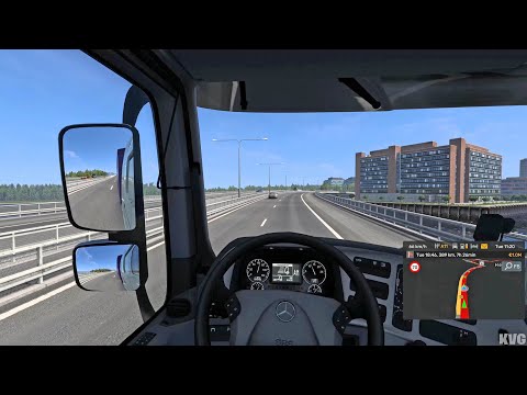 Euro Truck Simulator 2 - Helsinki to Pskov - Beyond the Baltic Sea Gameplay (PC UHD) [4K60FPS]