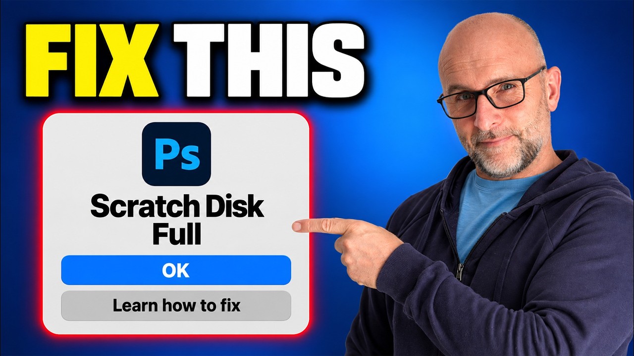 How to Fix Photoshop Scratch Disk Full (once and for all)
