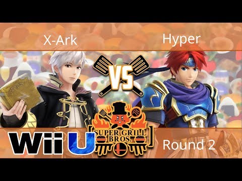 Super Grill Bros - X-Ark (Robin) vs Hyper (Roy) - Smash 4 Round 2