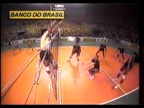 WORLD LEAGUE    OF   VÔLEI    1993    SEMI FINAL    BRASIL   vs    ITALY