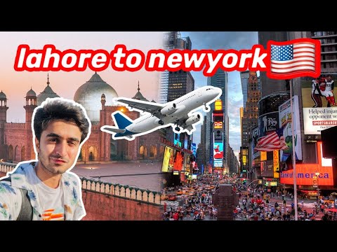 lahore to newyork city 🌃