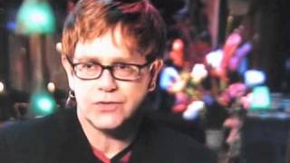 Elton John - behind the scenes, in the studio