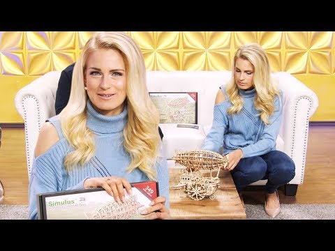 Holzbausätze vertreiben die Langeweile! Mit Anne-Kathrin Kosch bei PEARL TV (März 2020) 4K UHD