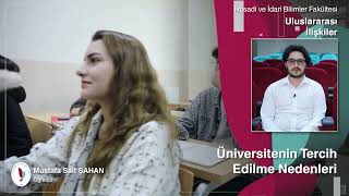 YALOVA ÜNİVERSİTESİ ULUSLARARASI ILISKILER