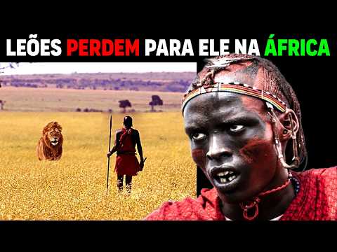 This MAN STEALS prey from HUNGRY LIONS!😱