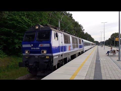 EP09-006 + IC FREDRO z Wrocławia Gł. do Lublina Gł., odjeżdża z p.o. Lublin Zachodni 15.06.2021