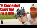 12 Concealed Carry Tips You Need To Know