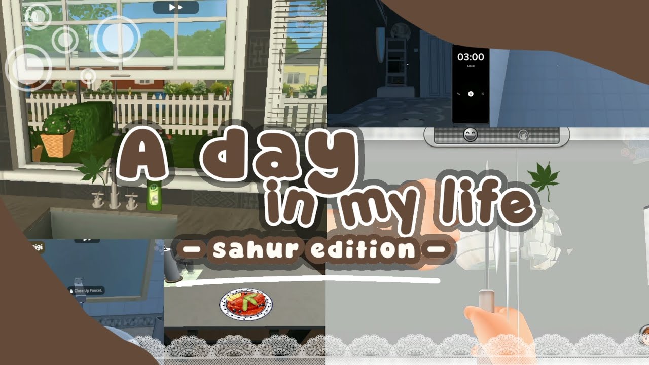 |[ 🥘A day in my life ]| sahur 【house designer】